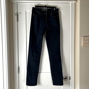 Lands’ End straight jeans, tall 8